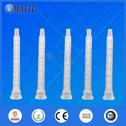 Free Shipping MC4.0-8L AB Static Mixing Tube Nozzle for 2K Adhesive Glue Dual Cartridge Dispensing