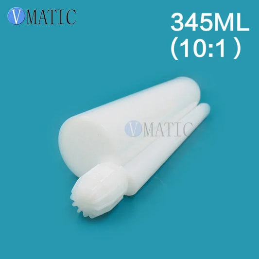 High Quality Recommendation 345Ml/Cc 10:1 AB Glue Dispensing Plastic Cartridge With Piston