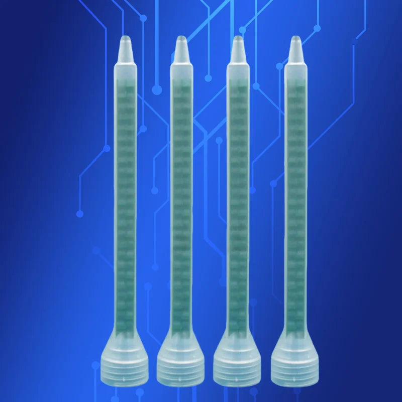 Free Shipping High Quality 5Pcs Resin Static Mixer FMC08-24 Mixing Nozzles Screw Mouth Silicone Mixing Tube Nozzle
