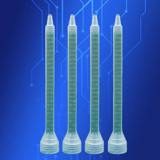 Free Shipping High Quality 5Pcs Resin Static Mixer FMC08-24 Mixing Nozzles Screw Mouth Silicone Mixing Tube Nozzle
