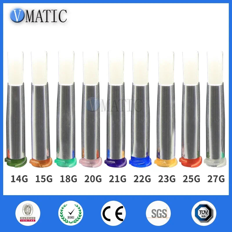 Free Shipping 14-27G Fluid Dispensing Needle Brush Dia 5mm
