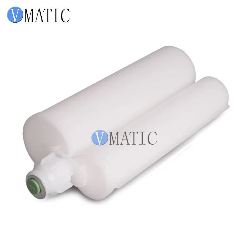 Free Shipping Two Component 450ml/cc 2:1 Glue Dispensing Plastic Cartridge With Static Mixer/Mixing