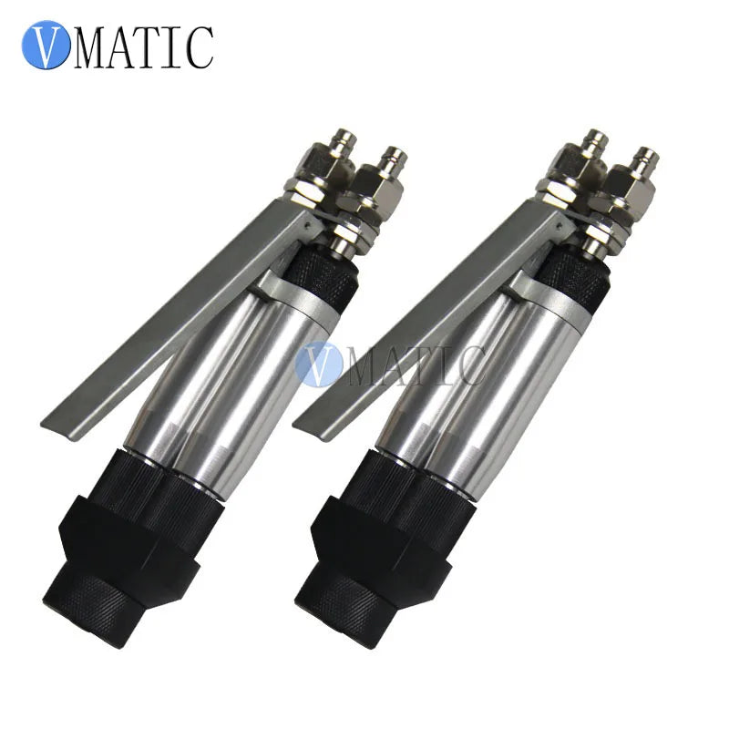 High Quality AB Component Epoxy Dispensing Valve Pneumatic Glue Dispensing Valve Manual Valve AB Two Liquid Dispensing Valve