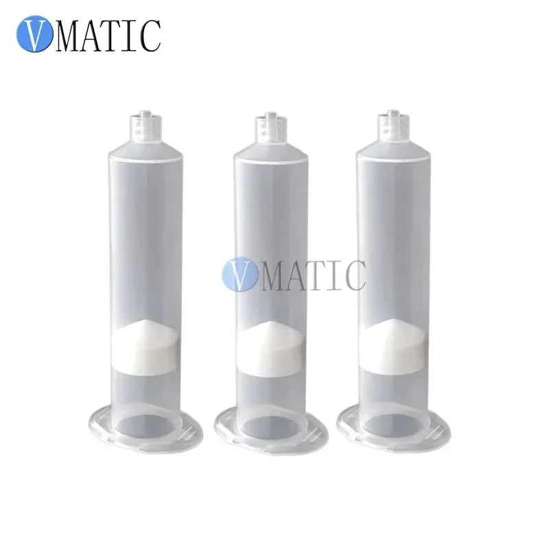 Free Shipping 30cc/ml US Style Dispenser Plastic Pneumatic Syringe Transparent Dispensing Syringes With Piston