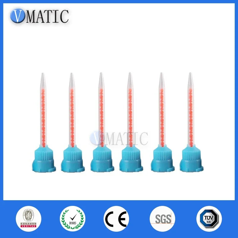 Free Shipping Factory Sell MB3.2-16S 10:1 Ratio Pointed Flat Head Mixing Tube Nozzle Mixture Overhead Mixers Static Mixer