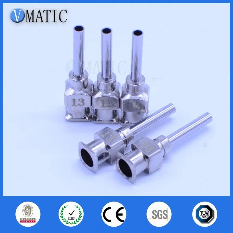 Free Shipping 12pcs 0.5 inch 13G Stainless Steel Needles 1/2 Inch for Glue Dispensing
