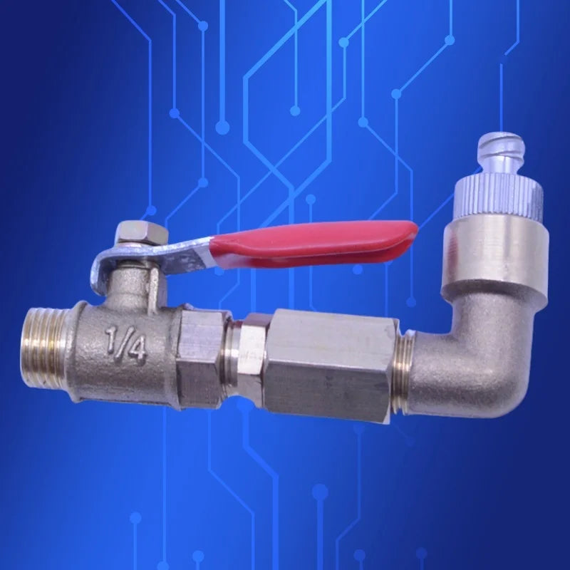 ‌Precision Dispensing Valve Kit | 4-PC Leak-Free Nozzles for Glue Guns & Filament Control‌