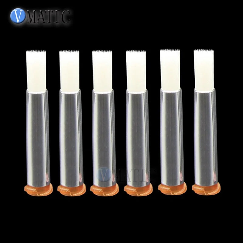Free Shipping 15G Needle Brush Double Screw Thread Needles Efd Soft Brush Needle Round Mouth Dia 5mm