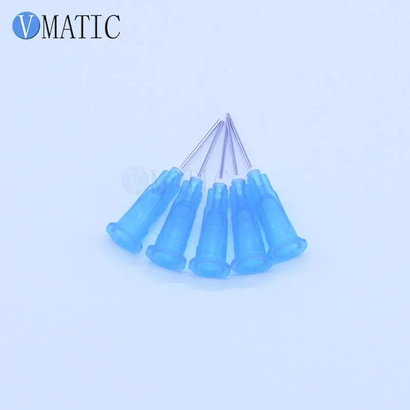 Free Shipping 100Pcs 23G 1/2 Inch Plastic Blunt Needle Tip