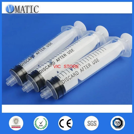 Free Shipping 20ml/20cc Luer Lock Glue Dispensing Plastic Manual Syringe