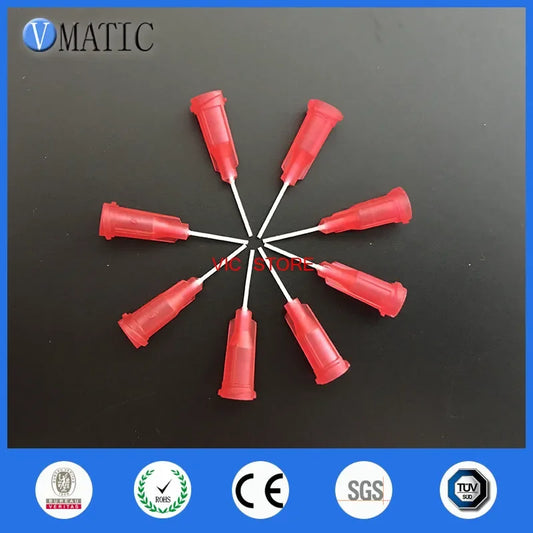 Free Shipping Quality Assurance 100 Pcs 0.5'' PP Flexible Dispenser Tips 25G Dispensing Needle 1/2 Inch