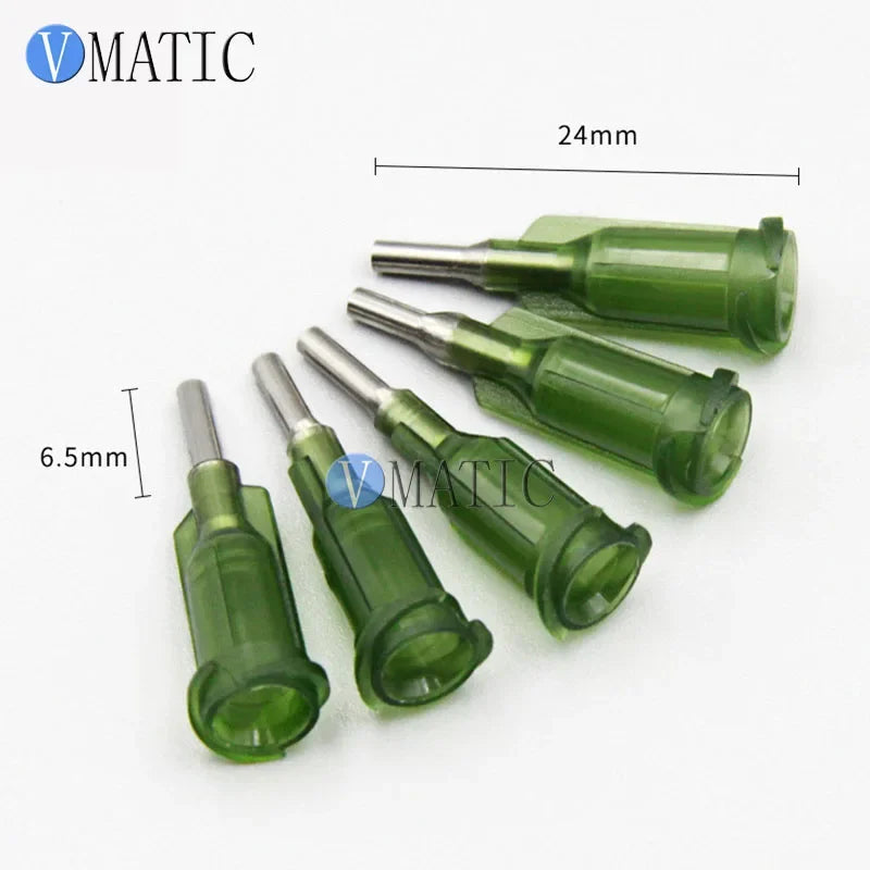 High Quality 100Pcs/Lot 14G 0.25'' Stainless Steel Tip Dispensing Needles Syringe Needle Tips 1/4 Inch