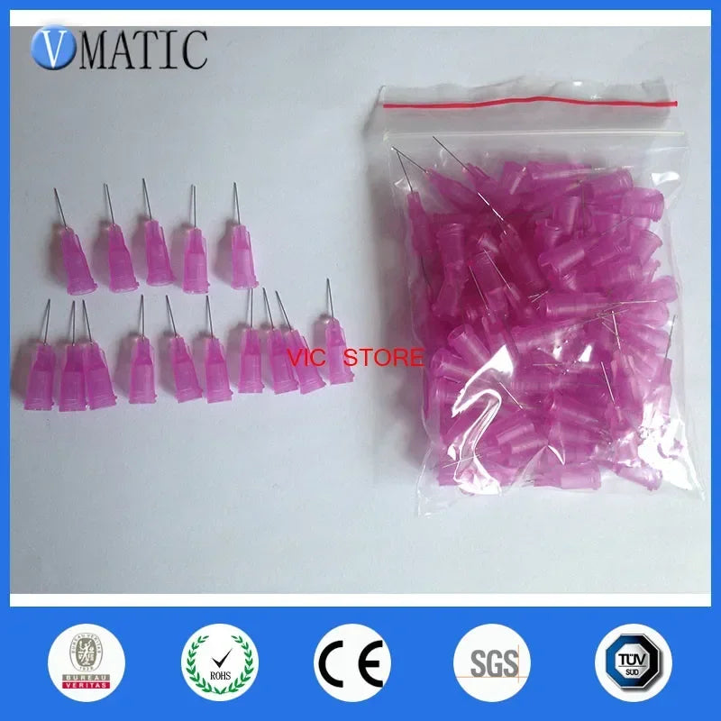 ‌30G Ultra-Fine Dispensing Needles 100PCS | 0.5" Stainless Steel Tips for SMT Free Shipping‌