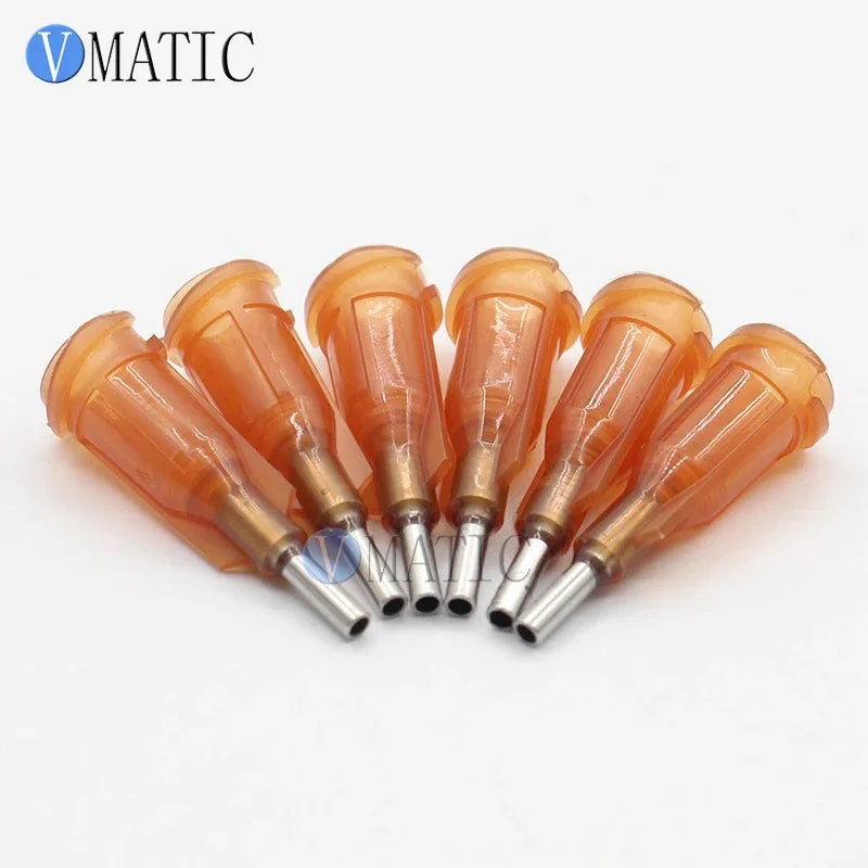 Free Shipping Best Selling 100 Pcs 15G 1/4 Inch Stainless Steel Glue Fluid Adhesive Dispensing Syringe Screw Needle Tips