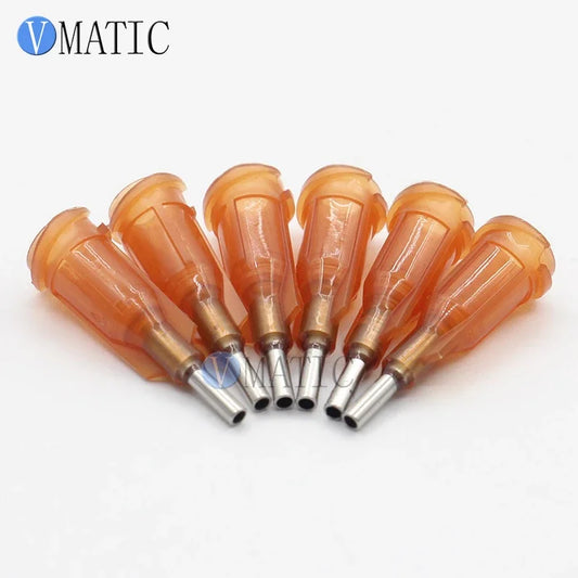 High Quality 100Pcs 15G 1/4 Inch Dispensing Glue Gun Needle Tip