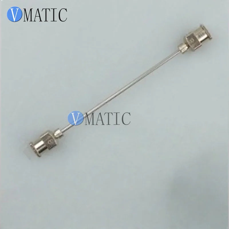 Free Shipping DOUBLE-ENDED Base Stainless Steel Precision Needle Flow Tube Lab Consumable Tool Custom Sizes Available