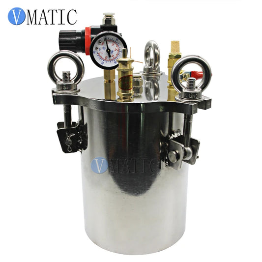 Free Shipping Quality Glue Dispensing Stainless Steel Pressure Tank With Factory Price