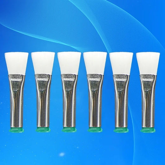 Free Shipping 10Pcs 18G Flat 11mm Width Glue Dispensing Needle Brush Tips