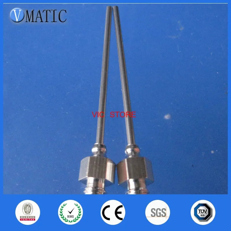 Free Shipping 2Pcs Variety Specification Stainless Steel Needle Tips