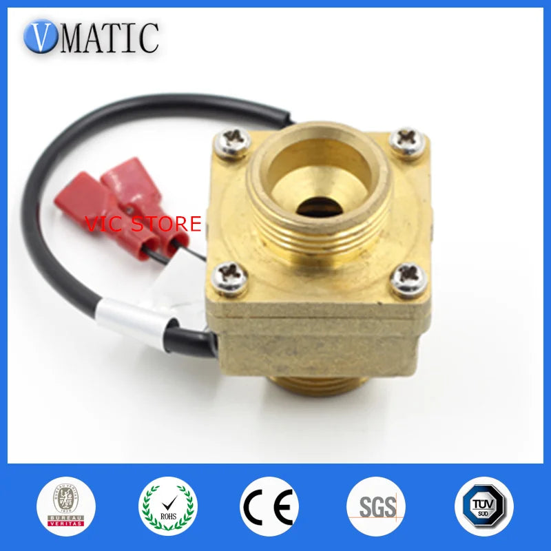 Brass Magnetic Reed Switch Heat Water Flow Switch Flow Meter VC4050