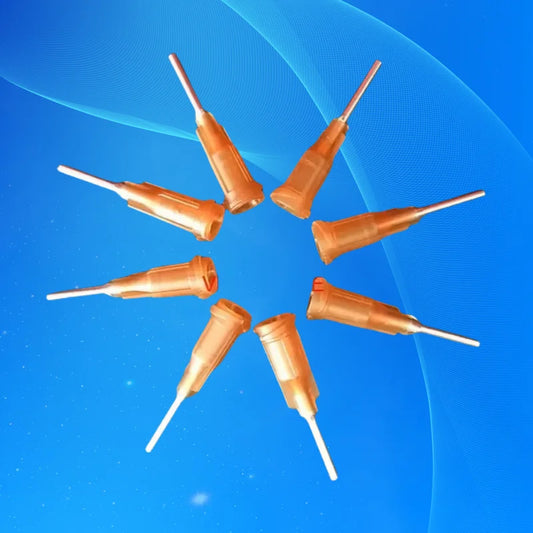 ‌Industrial 15G Dispensing Needles 0.5"-1/2" | Passivated Stainless Steel Tips for SMT Assembly (Anti-Dripping) Free Shipping‌