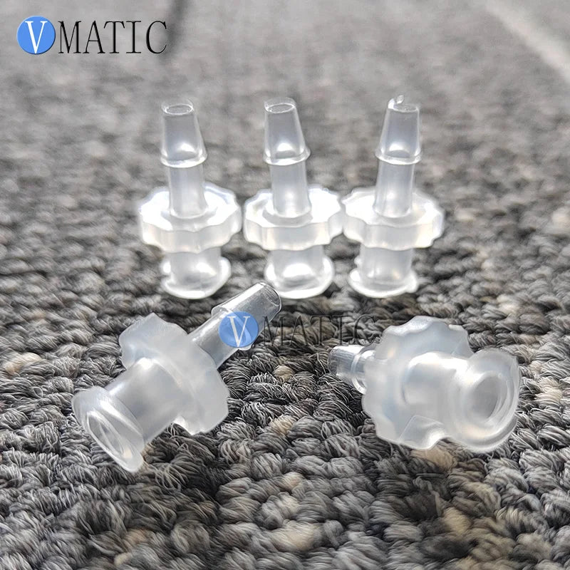 High Quality 10 Pcs Plastic Pipe Fitting Hose Barb 1/8 Inch Female Connector Joint Coupler Adapter