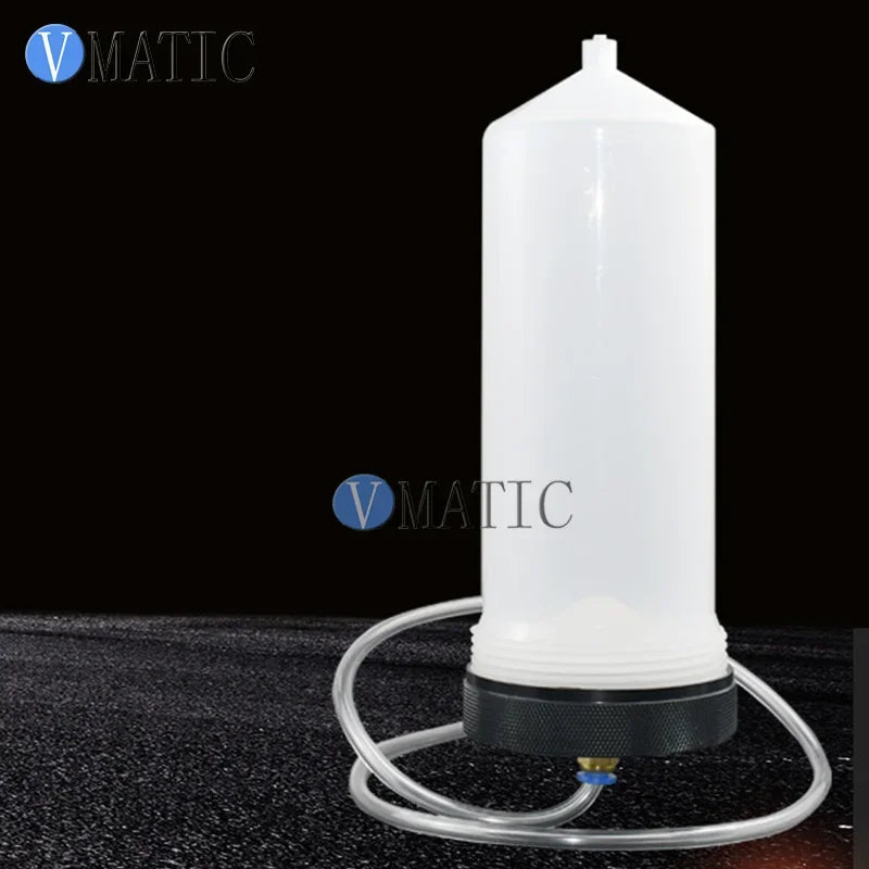 Free Shipping High Quality 500cc 500ml Luer Lock Tip Dispenser Syringe Barrel With Adapter Set