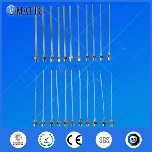 Free Shipping 10pcs 10G-30G Tube Length 10cm 100mm Ce Approved Dispensing Metal Tips