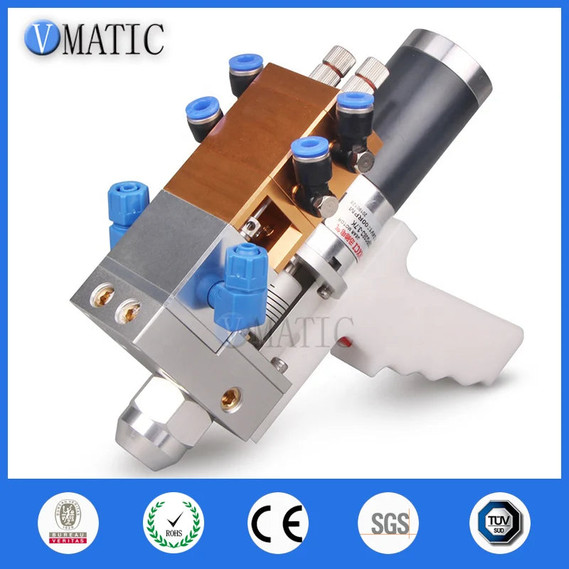 High Quality Epoxy Resin Two Component Glue Gun Ab Dynamic Pneumatic Mixing Dispensing Manual Filling Valve