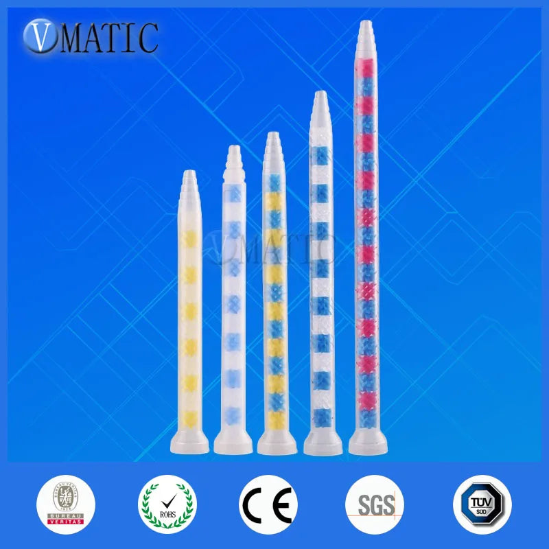 ‌10PCS GSM9 Static Mixer Nozzle | AB Glue Mixing Tubes Valves Pneumatic Dispense Kit Free Shipping‌