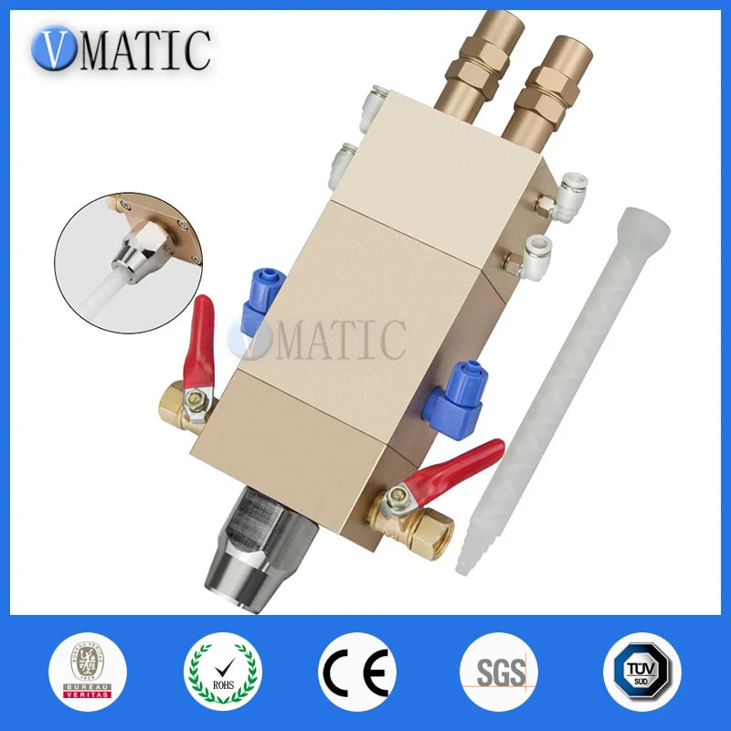 2023 High Quality New Arrival Big Flow Pneumatic AB Liquid Glue Adhesive Dispensing Suck Back Double Cylinder Valve