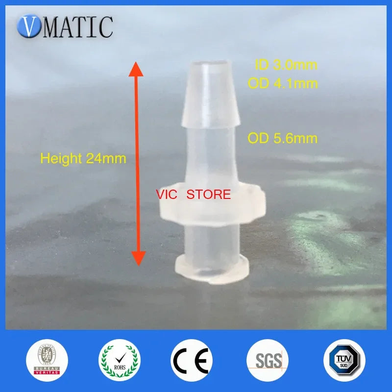 Free Shipping 10 Pcs Plastic 3/16 Inch Female Thread Pipe Fitting Coupler Connector Adapter