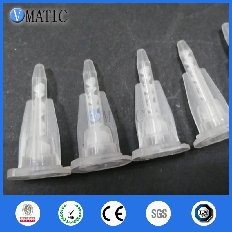 Free Shipping Resin Static Mixer MA3.0-07S Mixing Nozzles For Duo Pack Epoxies Glue Dispensing Needle Tip