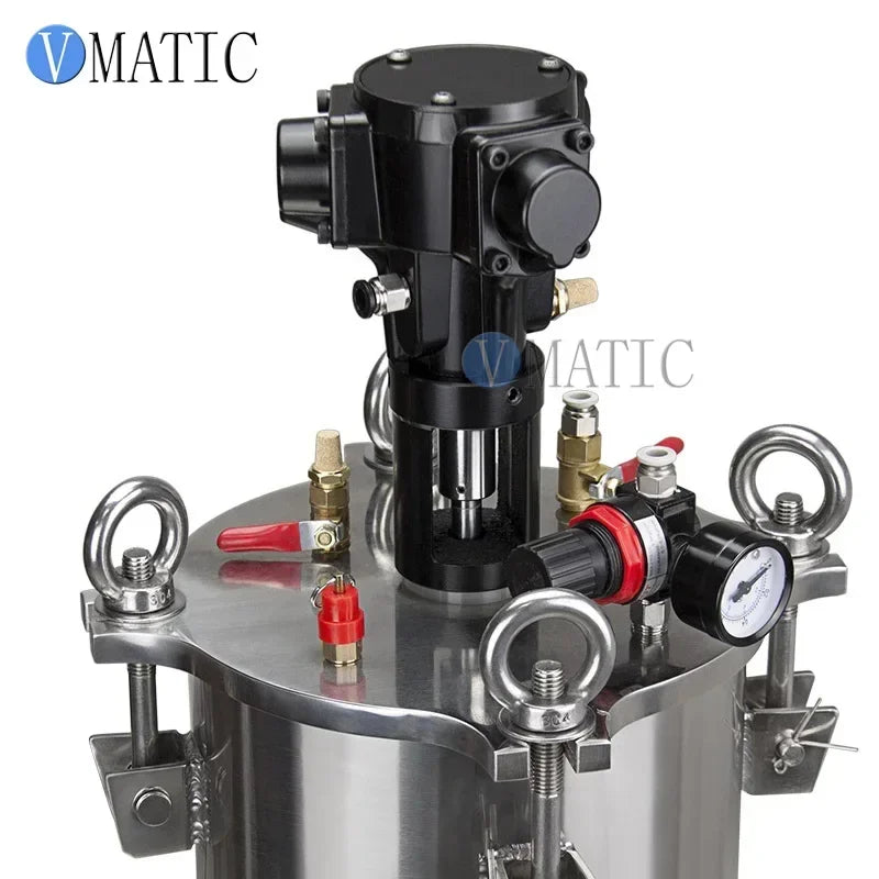 High Quality Glue Liquid Dispensing Pneumatic Mixing Stainless Steel Air Pressure Tank Container