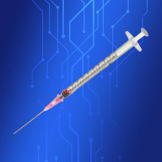 Free Shipping Non-Sterilied 1Cc/Ml Syringe Industrial Syringes With 18G X 1-1/2" Blunt Tip Fill Needle (Pack Of 10)