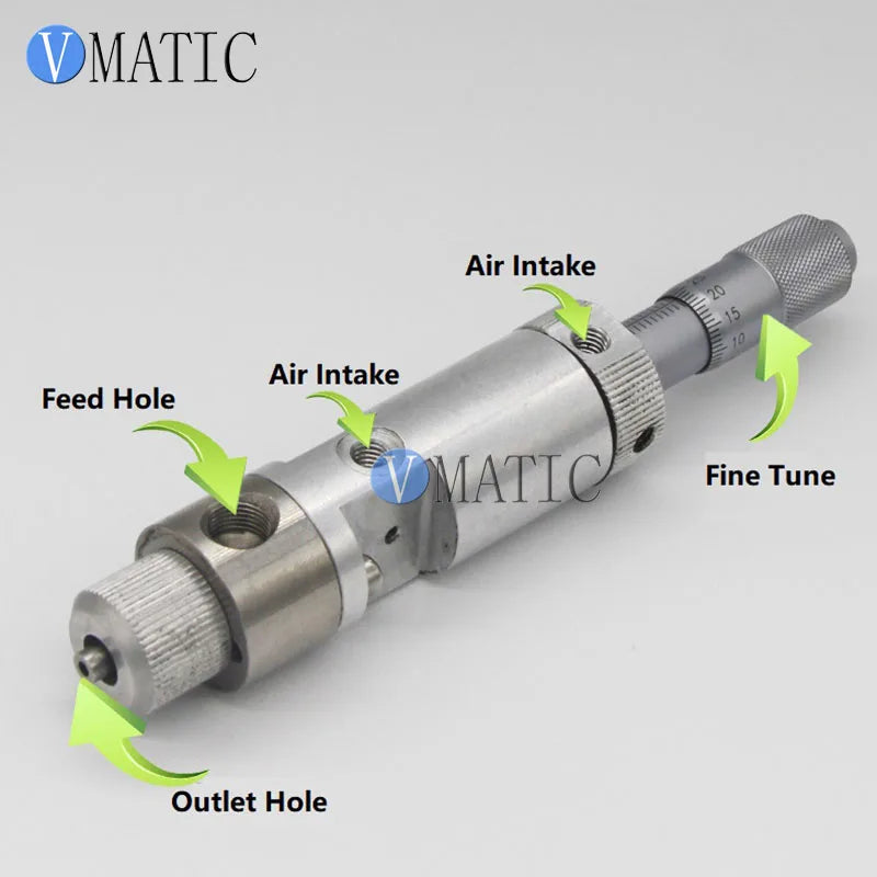 ‌Micro-Flow Glue Valve | Pneumatic Jet Spray for SMD/SMT Assembly & LED Craft Fast Ship‌