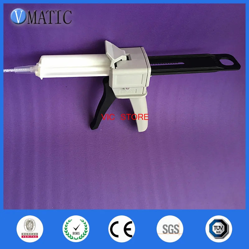Free Shipping 50 ml 50 cc 10:1 Round End Cartridge Hand Glue Gun