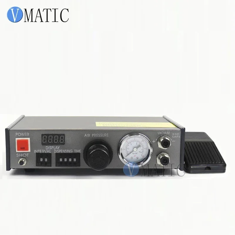 Automatic AB Epoxy Resin Glue Dispenser Machine | Dual Chamber Stainless Steel Mixing Controller with Pressure Tank & Valve