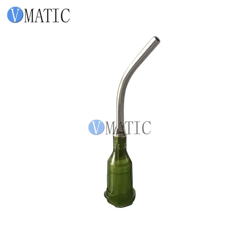 Free Shipping 45 Degree Bent 14G 1 Inch Bent Blunt Tip Syringe Dispensing Needle