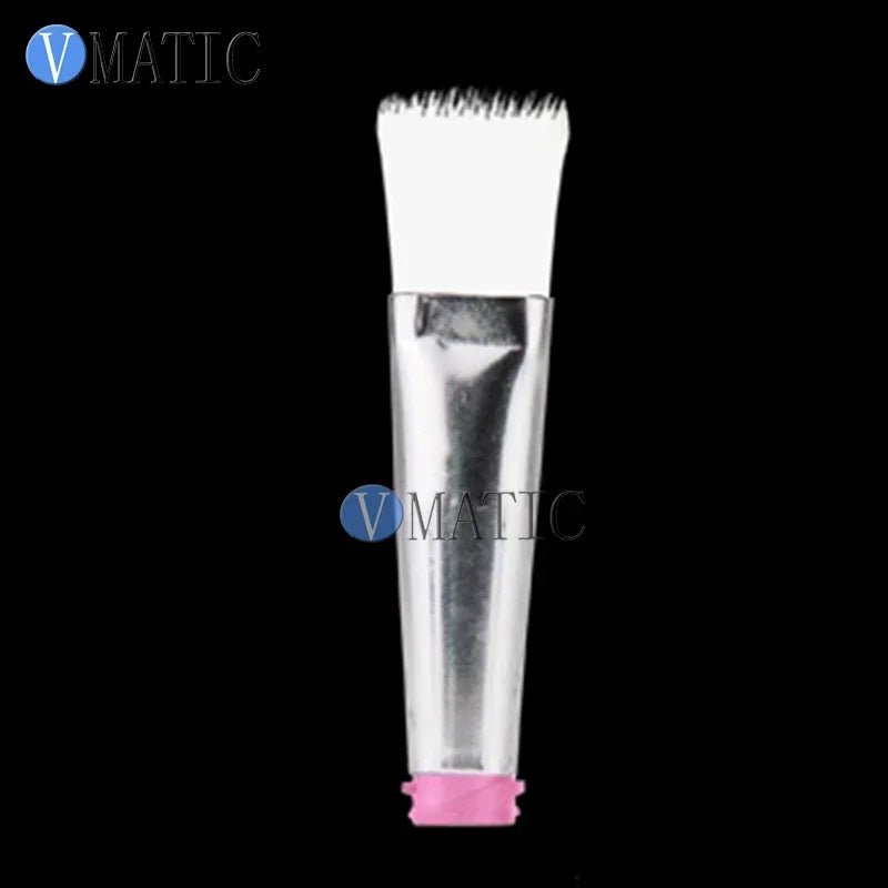 Free Shipping 10Pcs 18G Flat 11mm Width Glue Dispensing Needle Brush Tips
