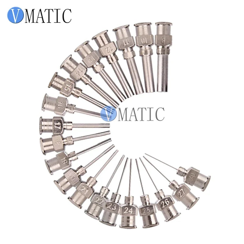 ‌12PCS 10G-30G Multi-Gauge Kit | 12.7mm Surgical Steel Dispensing Tips / Electronics Free Shipping‌