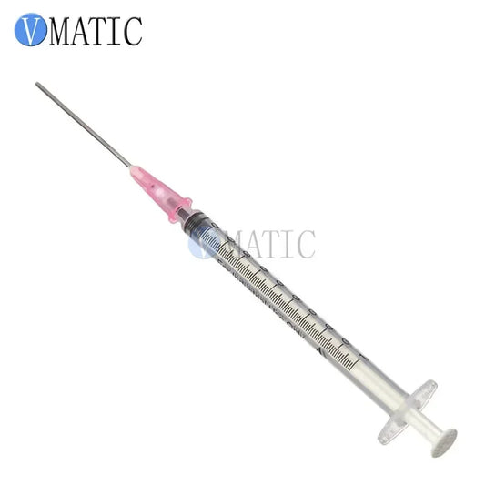Free Shipping Non-Sterilied 1Cc/Ml Syringe Industrial Syringes With 18G X 1-1/2" Blunt Tip Fill Needle (Pack Of 10)