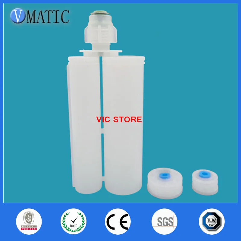 Two Component 200 Ml Cc 2:1 Ratio Glue Dispensing AB Mixing Plastic Caulk Gun Cartridge