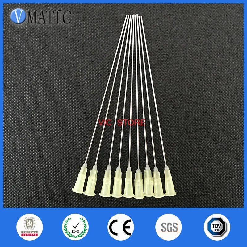 Free Shipping Quality 19G Blunt Tip Needle Fill 10cm Long Liquid Dispenser 100mm Length Dispensing Needles