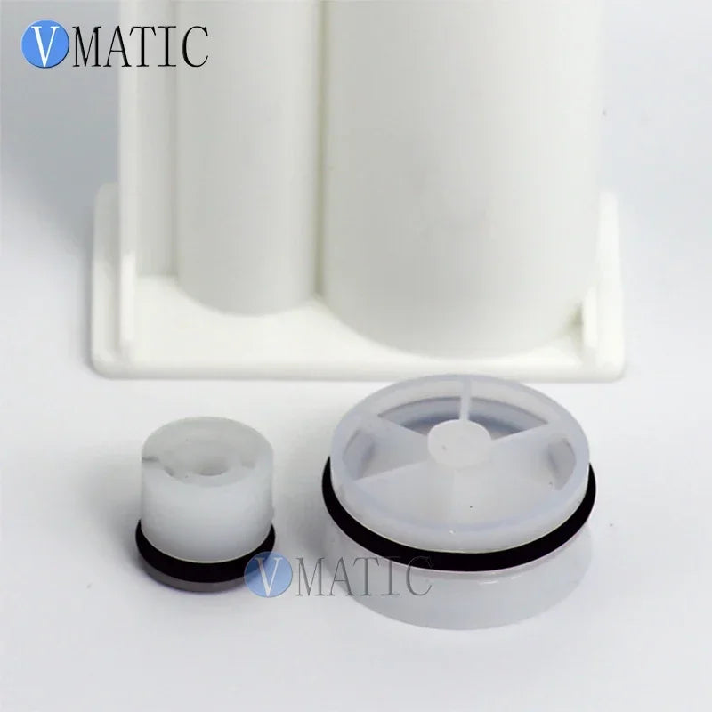Free Shipping 2023 Hot Sale 2 Pcs Pro Glue Dispensing Plastic Cartridge 50ml/cc 4:1 Ratio For Dispensing Gun