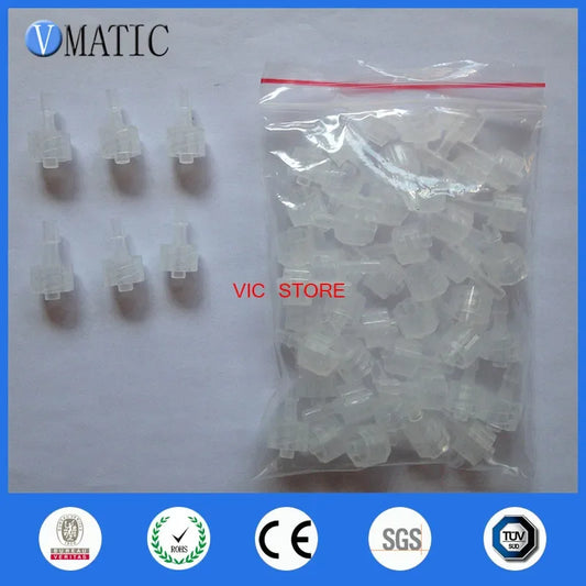 Free Shipping High Quality Standard Syringe Adapter Male Connector 3/32 Inch Glue Dispensing Connector