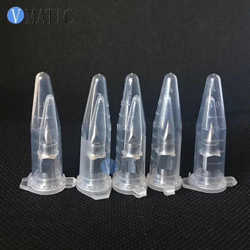 2024 High Precision Stainless Steel Tapered Nozzles Dia 0.25mm Metal Dispensing Needles Tips Dispenser Needle
