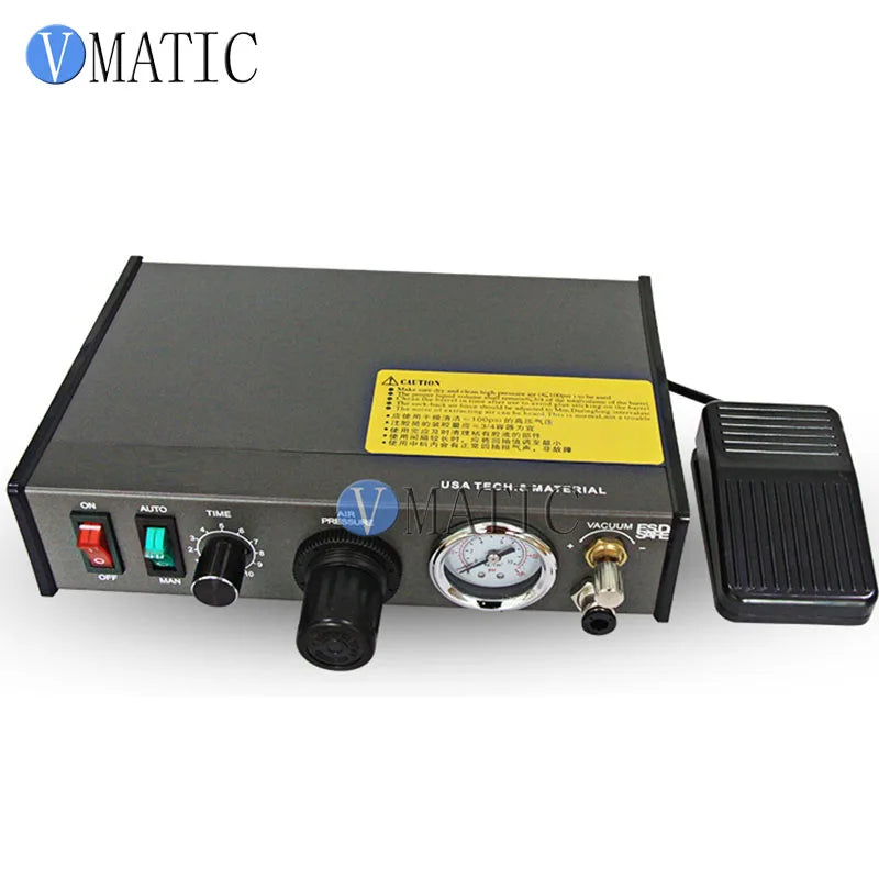 Free Shipping Digital Semi Automatic Pneumatic Glue Dispenser Liuquid Dispensing Controller Machine 220V