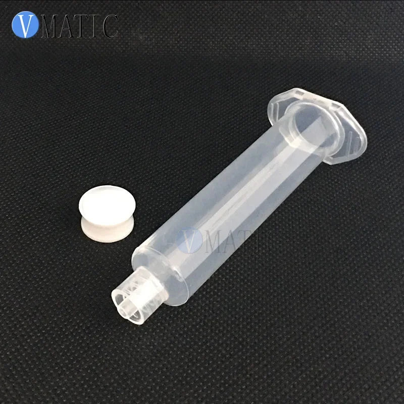 Free Shipping US style 10cc 10ml Pneumatic Syringe Glue/ Liquid Dispenser Syringes With Piston