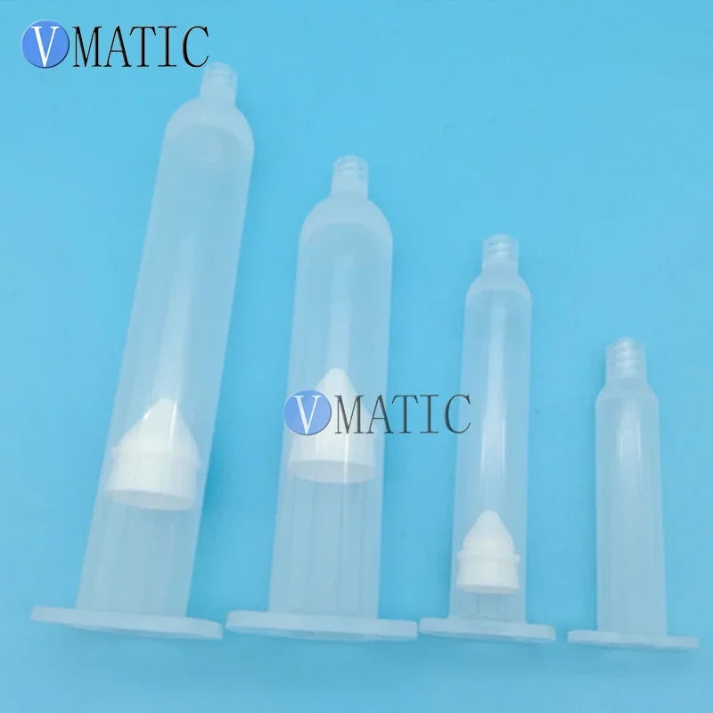 Free Shipping 10 Cc / Ml Japan Type Transparent Glue Dispensing Pneumatic Syringe With Piston